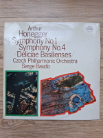 Czech Philharmonic Orchestra, Serge Baudo - Symphony no. 1. Symphony no. 4 Deliciae Basilienses (Arthur Honegger)