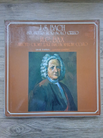 Daniel Shafran - Six suites for solo cello, BWV 1007-1012 (J.S. Bach, 3 viniluri)