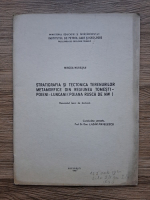 Mircea Muresean - Stratigrafia si tectonica  terenurilor metamorfice din regiunea Tomesti-Poieni-Luncani (Poiana Rusca de NW)