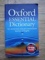 Oxford essential dictionary. For elementary and pre-intermediate learners of english