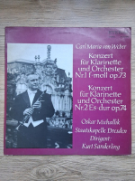 Staatskapelle Dresden, Kurt Sanderling, Oskar Michallik - Konzert fur klarinette und orchester nr. 1 in Fa minor, op. 73 (Carl Maria von Weber)