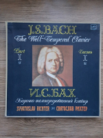 Svyatoslav Richter - The well-tempered clavier, part I, BWV 846-869 (Johann Sebastian Bach, 3 viniluri)