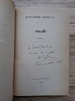 Micelii (cu autograful si dedicatia autorului pentru Leonid Mamaliga)