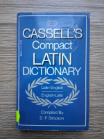 D. P. Simpson - Cassell's compact latin dictionary. Latin-English, english-latin