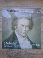 David Oistrakh, Lev Oborin - Sonatas no. 5, 4 and 2 for violin and piano (Ludwig van Beethoven)