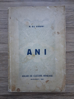 H. DJ. Siruni - Ani. Anuarul culturii armene (1941, uzata)