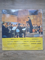 Orchestra simfonica a Radioteleviziunii, Iosif Conta - Menuet. Mars turc. Moment muzical in Fa minor. Dans ungar nr. 5 (Luigi Boccherini, Wolfgang Amadeus Mozart, Franz Schubert, Johannes Brahms, Albert Ketelbey, Franz von Suppe)