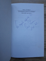 Paul Everac - Ce ramane dintr-un intreg. Lamentatii apostazice (cu autograful autorului)