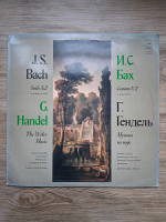 Soloists Ensemble of the Moscow Philharmonic Academic Symphony Orchestra, David Oistrach - Suite no. 2 in B minor, BWV 1067. Water music suite, HWV 348-350 (Johann Sebastian Bach, Georg Friedrich Handel)