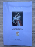 Trivium, revista de gandire simbolica, anul X, nr. 1 (34), ianuarie-martie 2018
