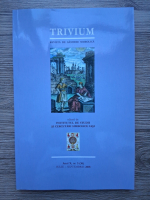 Trivium, revista de gandire simbolica, anul X, nr. 3 (36), iulie-septembrie 2018