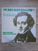 Victoria Postnikova - Songs without words nos. 16-30, op. 38, op. 53, op. 62 (Felix Mendelssohn-Bartholdy)