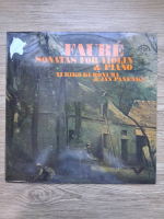 Yuriko Kuronuma, Jan Panenka - Sonatas for violin and piano (Gabriel Faure)