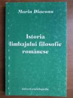 Marin Diaconu - Istoria limbajului filosofic romanesc
