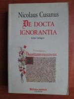 Nicolaus Cusanus - De docta ignorantia