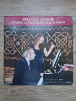 Albert Guttman, Angela Gavrila-Dieterle - Sonatele nr. 2 si 3 pentru pian si vioara (Johannes Brahms)