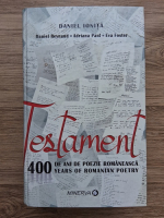 Daniel Ionita, Daniel Reynaud - Testament. 400 de ani de poezie romaneasca