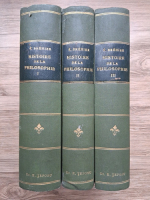 Emile Brehier - Histoire de la philosophie (3 volume, 1932)