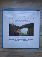 Igor Zhukov, Grigory Feigin, Valentin Feigin - Concert pieces for the harpsichord, violin and cello Suite no. 2 for harpsichord (Jean-Philippe Rameau, 2 viniluri)