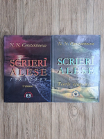 N. N. Constantinescu - Scrieri alese (2 volume)