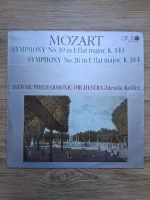 Slovak Philharmonic Orchestra, Zdenek Kosler - Symphony no. 39 in E flat major, K. 543. Symphony no. 26 in E flat major, K. 184 (Wolfgang Amadeus Mozart)