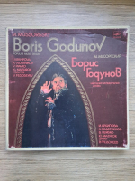 Vladimir Fedoseyev, Irina Arkhipova, Alexander Vedernikov -  Boris Godunov, popular music drama in 4 acts with prologue (Modest Mussorgsky, 4 viniluri)