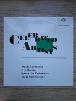 Wanda Landowska, Fritz Kreisler, Ignacy Jan Paderewski - Celebrated artists