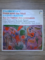 Czech Philharmonic Orchestra, Prague Symphony Orchestra, Karel Ancerl, Ilja Hurnik - Peter and the wolf. Le carnaval des animaux (Sergei Prokofiev, Camille Saint-Saens)