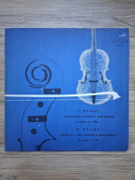 David Oistrakh, Sviatoslav Richter - Sonata for violin and piano in A major. Sonata no. 3 in D minor for violin and piano, op. 108 (Cesar Franck, Johannes Brahms)