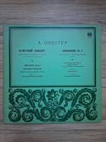 Leningrad Chamber Orchestra, Gennady Rozhdestvensky, Arnold Katz - Chamber concerto for flute, English horn and string orchestra 1948 (Arthur Honegger)