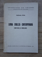 Mariana popa - Limba engleza contemporana. Fonetica si fonologie