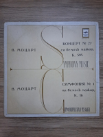 Moscow Chamber Orchestra, Rudolf Barshai, Vasso Devetzi - Concerto no. 27 for piano and orchestra in B flat major, K 595. Symphony no. 1 in E flat major, K 16 (Wolfgang Amadeus Mozart)