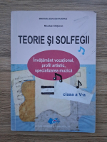 Nicolae Chitoran - Teorie si solfegii, clasa a V-a (partituri)