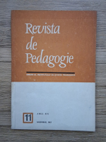 Revista de pedagogie, 11, noiembrie, anul 1967 