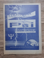 Revista frontiera PSI. Parapsihologie, nr. 4