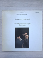 Gewandhausorchester Leipzig, Kurt Masur - Sinfonie nr. 1 in C minor, op. 68 (Johannes Brahms)