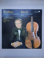 Jack Martin Handler, Pavol Kovac - Sonata no. 1 for violin and piano in G major, op. 78. Suite for violin and piano. Melody for violin and piano (Johannes Brahms, Ernest Bloch)