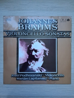 Jozef Podhoransky, Marian Lapsansky - Violoncello Sonatas. Sonata no. 1 in E minor, op. 38. Sonata no. 2 in F major, op. 99 (Johannes Brahms)
