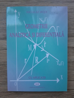 Nicolae Boja - Geometrie analitica si diferentiala