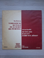 Orchestra Simfonica a Filarmonicii de Stat George Enescu, John Pritchard - Variatiuni si fuga pe o tema de Purcell / Suita de balet Sarutul zanei (Benjamin Britten, Igor Stravinsky)