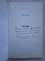 Pavel Corut - Un om (cu autograful autorului)