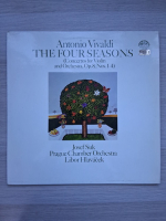 Prague Chamber Orchestra, Libor Hlavacek, Josef Suk, Frantisek Xaver Thuri - The Four Seasons. Concertos for violin and orchestra, op. 8 nos. 1-4 (Antonio Vivaldi)