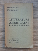 Regis Michaud - Litterature Americaine (1926)