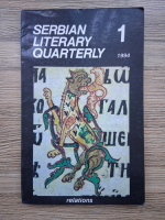 Revista serbian literary quarterly, nr. 1 spring 1994