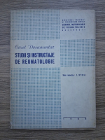 Studii si instructaje de reumatologie. Caiet documentar