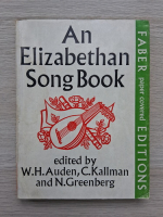 An Elizabethan song book (partituri)