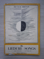 Nicolae Bretan - 16 lieduri pe versuri de Mihai Eminescu (editie bilingva)