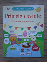 Primele cuvinte. Carte cu autocolante