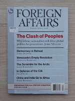 Revista Foreign affairs, nr. 2, volume 87, march-april 2008. The clash of peoples