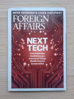 Revista Foreign affairs, nr. 2, volume 93, march-april 2014. Next tech